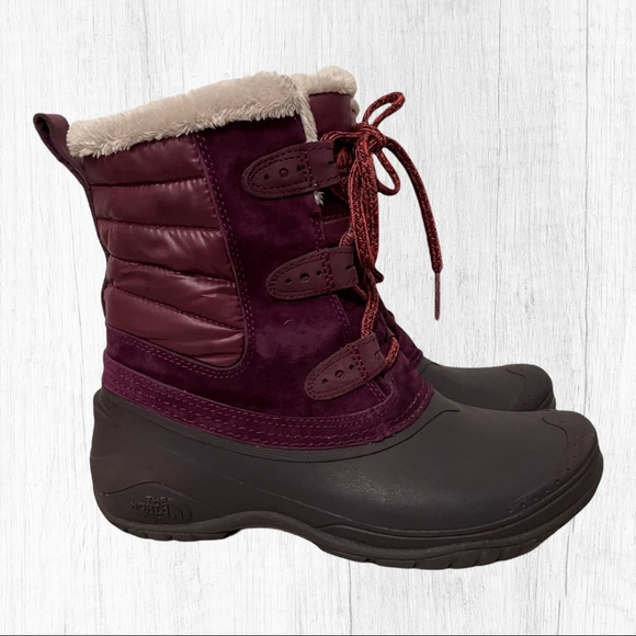Maroon Shellista Ii Shorty Boots 